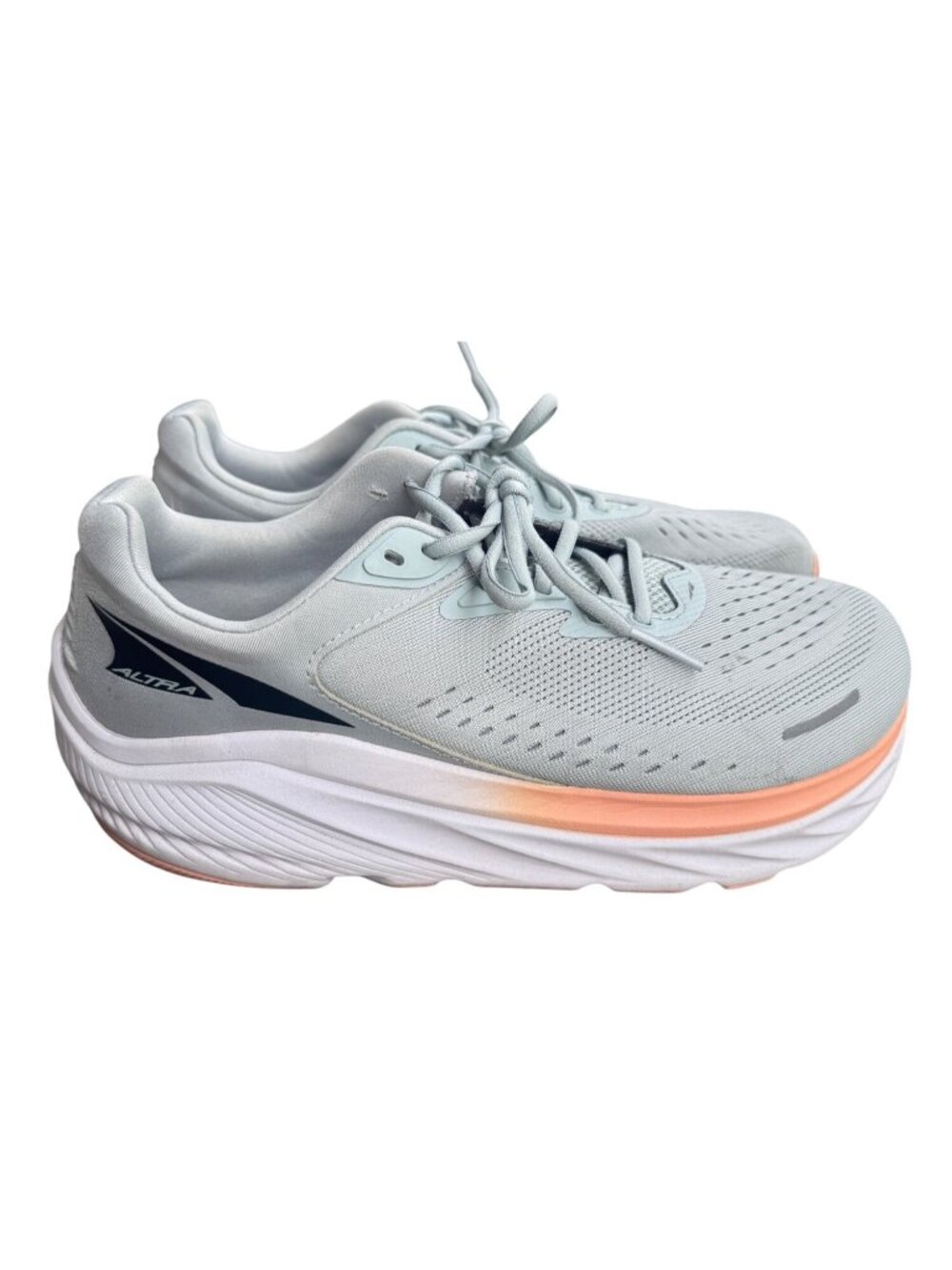 Altra Via Olympus 2 Womens Running Shoes Light Gray Mesh Size 10 Cushioned
